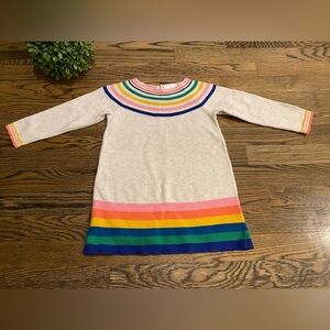 Hanna Andersson Striped Sweater Dress Sz 90